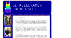 Desktop Screenshot of dekleedkamerkleurenstijl.nl